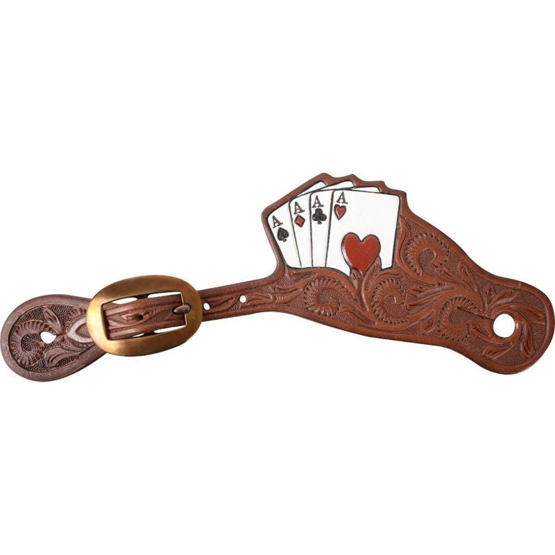 Martin Saddlery Card Suite Spur Straps - Sold as P