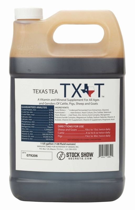 Weaver Livestock Texas Tea