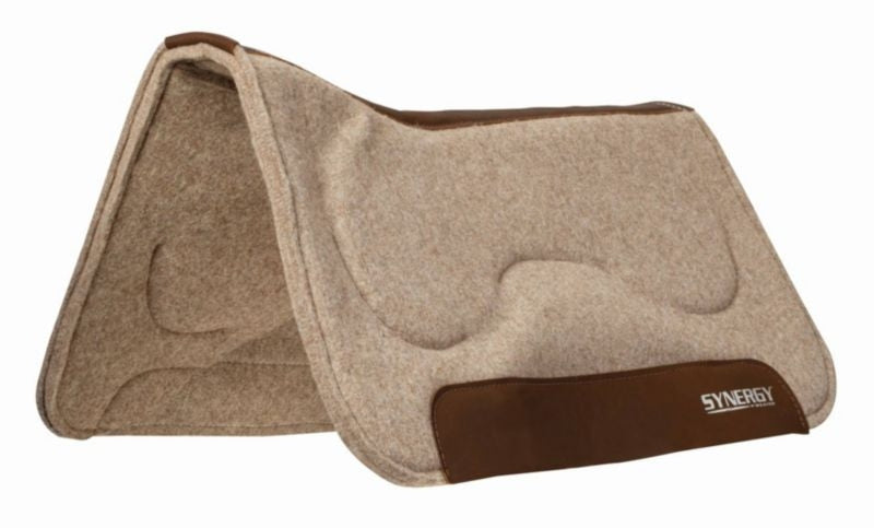 Weaver Synergy Fit CC Wool Felt Saddle Pad