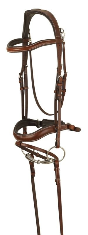 Ovation Cambridge Anatomic Bridle Horse Brown