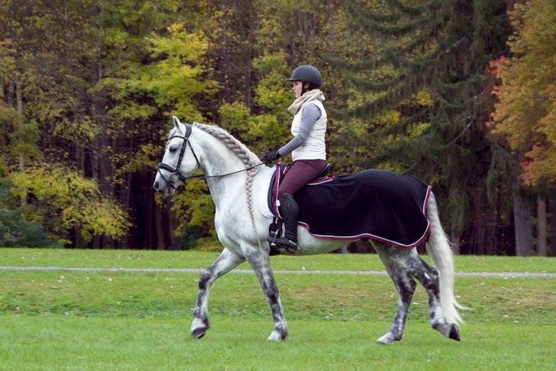 Saratoga Horseworks Fleece Riding Blanket 78-80 Bl