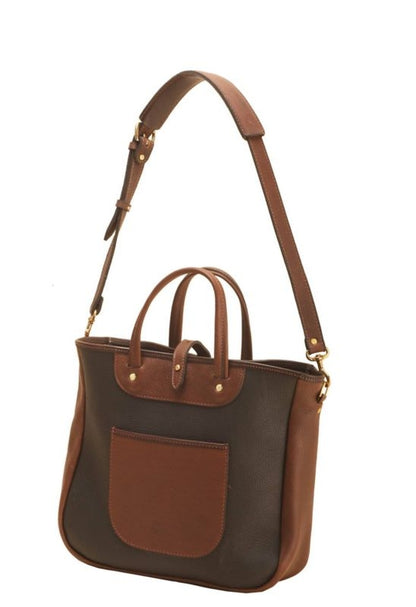 Tory Leather Milled Leather Tote Bag