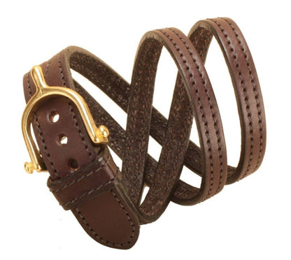Tory Leather Split Twist Bracelet With Brass Spur