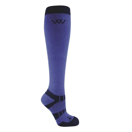 Woof Wear Bamboo Long Socks - 2 Pair LG Black