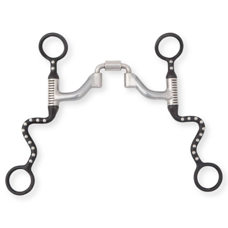 Myler Black Steel Seven Shank Correctional Ported