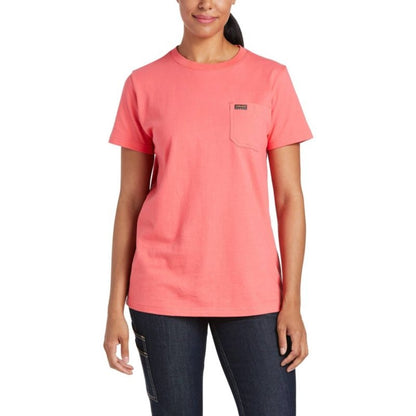 Ariat Ladies Rebar Cotton Strong T-Shirt Large Cal