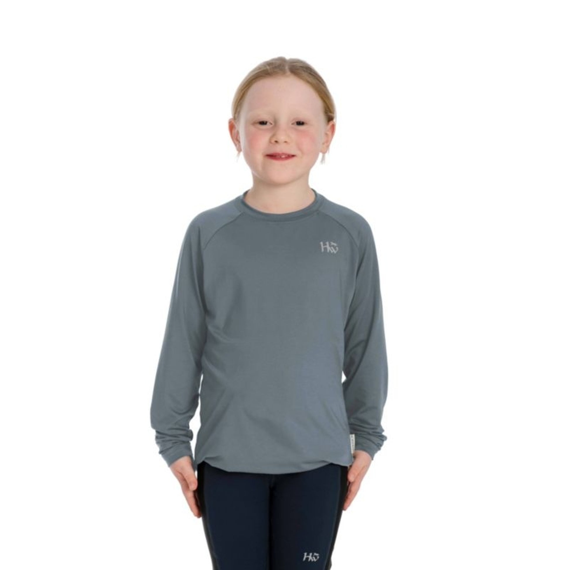 Horseware Kids Baselayer Shirt 3-4 Years Navy