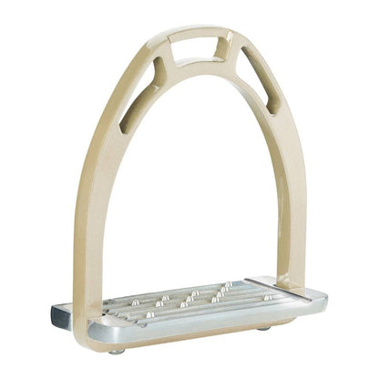 B Vertigo Aluminium Stirrups 4.75 Silver/Black