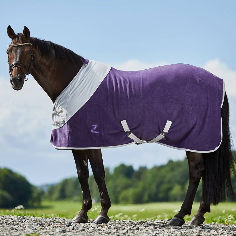 Horze Turin Fleece Blanket 75 Purple