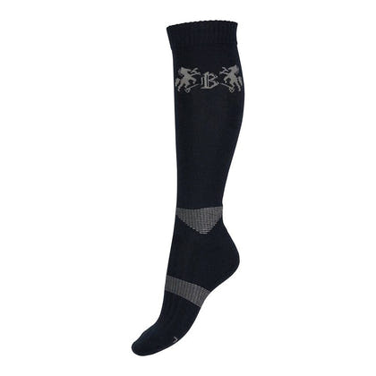 B Vertigo Geox Warm Riding Socks 6-7.5 Fig Wine Re
