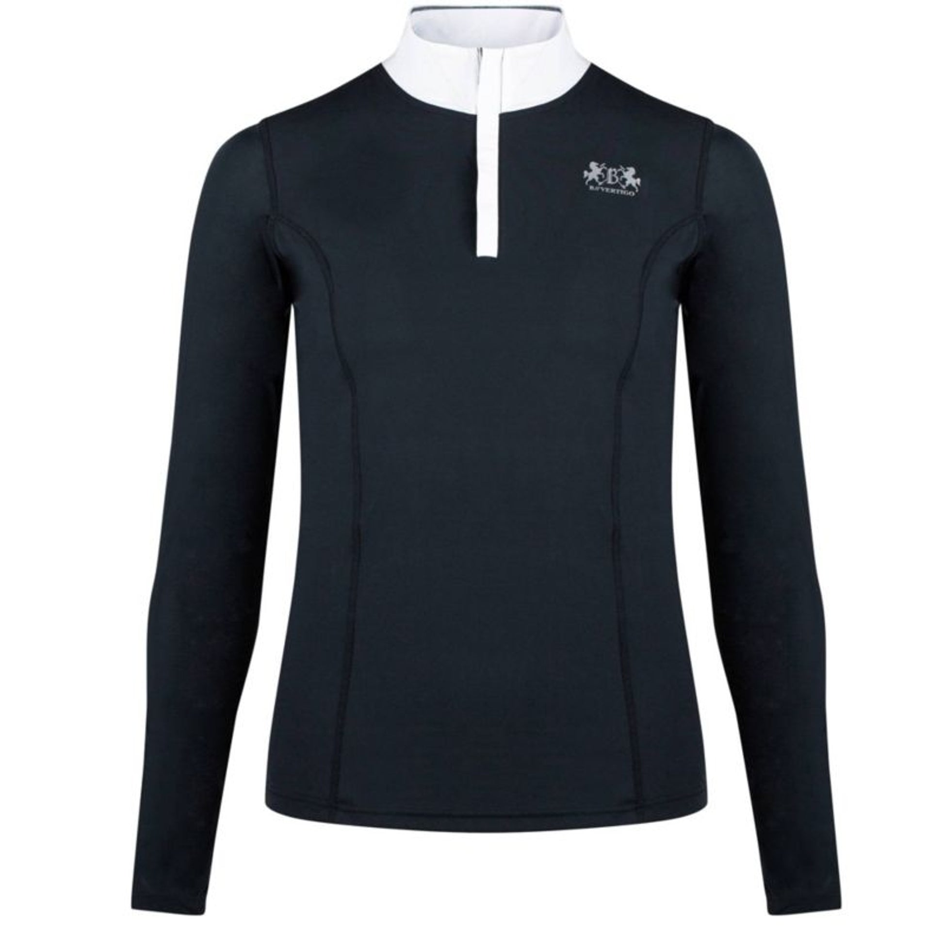 B Vertigo Ladies Iris Long Sleeve Shirt 14 Black
