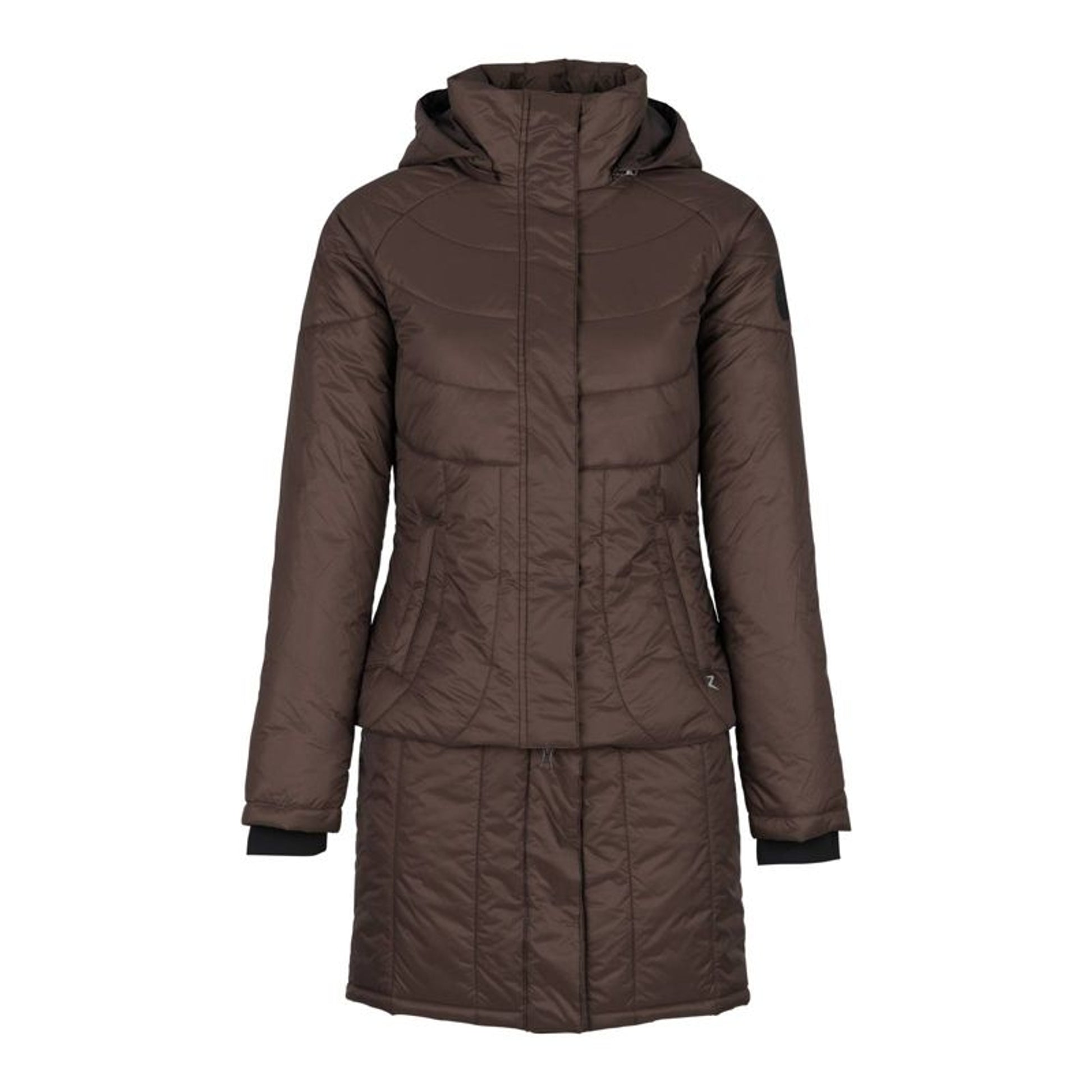 Horze Ladies Aurora Padded Parka with Removable He