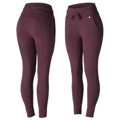 Horze Elinor Ladies Cotton Stretch Riding Tights