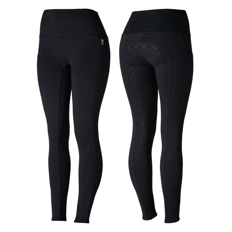 Horze Ladies Gillian Silicone Full Seat Tights 28