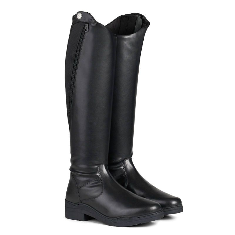 Horze Ladies Hannover Tall Dress Boots 6.5 Black