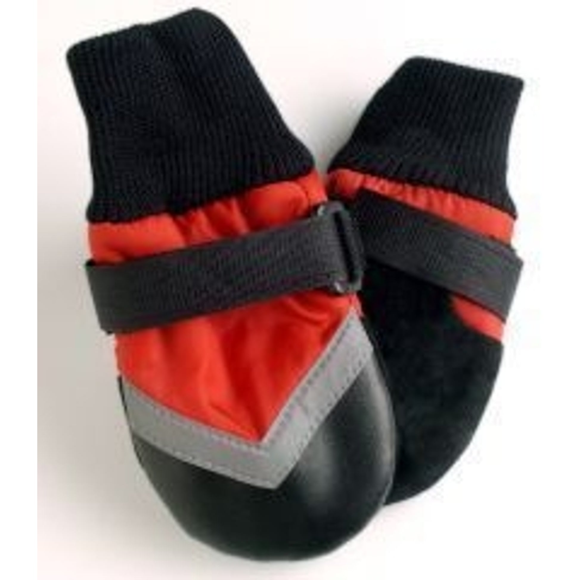 Extreme All Weather Dog Boots LG Red/Black