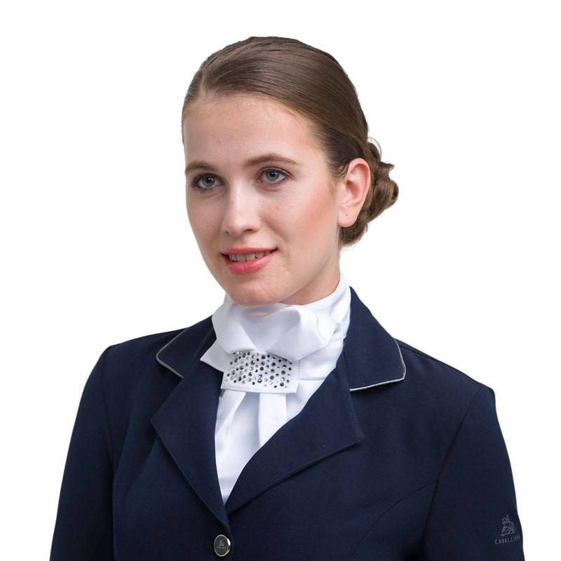 Cavalliera Ladies Venice Stock Tie One Size White