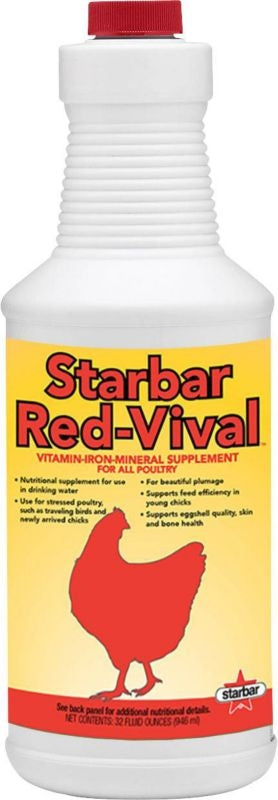 Starbar Red Vival Poultry Supplement 12 oz