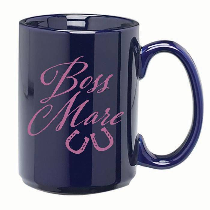 Kelley Boss Mare Mug 15 oz Blue/Pink