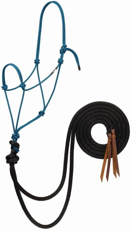 Silvertip Loping Rope Halter with Reins