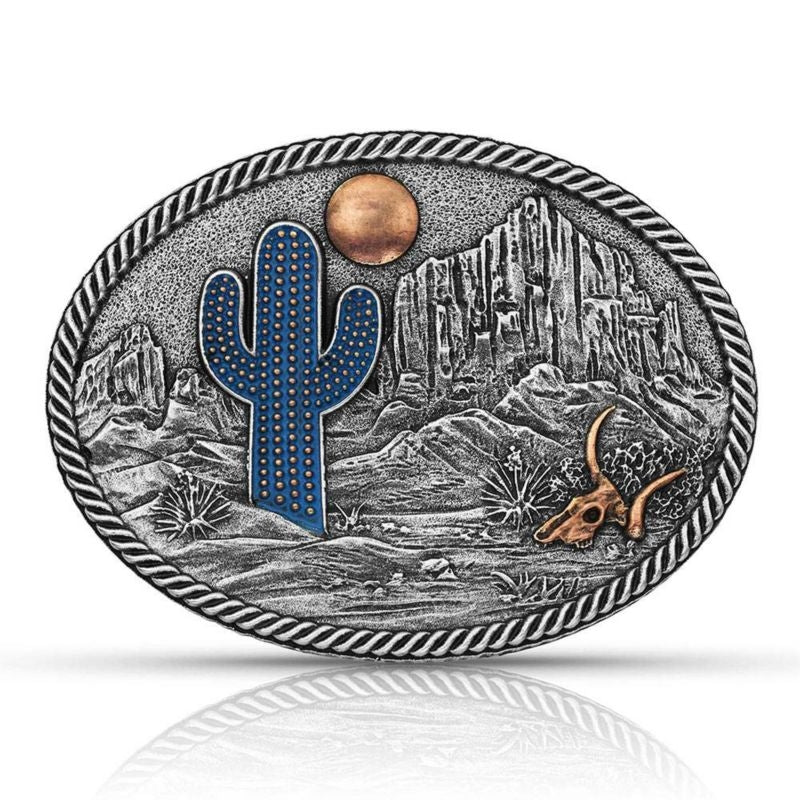 Montana Silversmiths Desert Moon Cactus Attitude B
