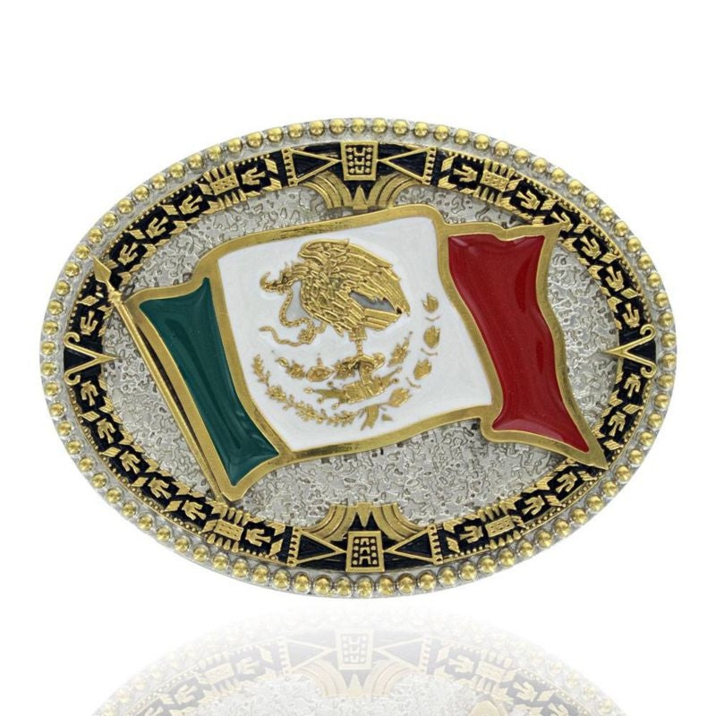 Montana Silversmiths Grand Mexican Flag Attitude B