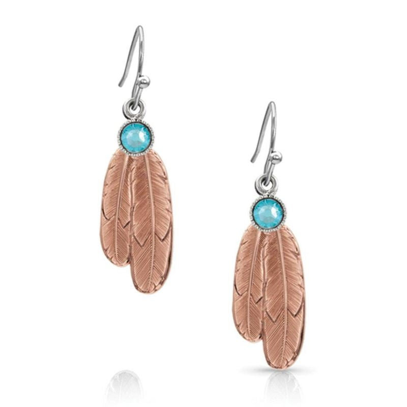 Montana Silversmiths Gift of Rose Gold Freedom Fea