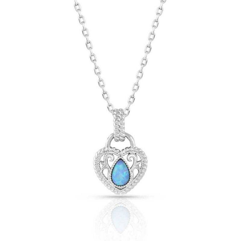 Montana Silversmiths Gleeful Heart Silver Necklace