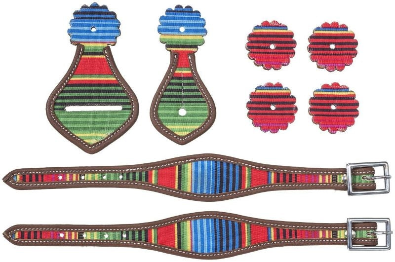 Tough1 Serape Saddle Set Horse Serape Print