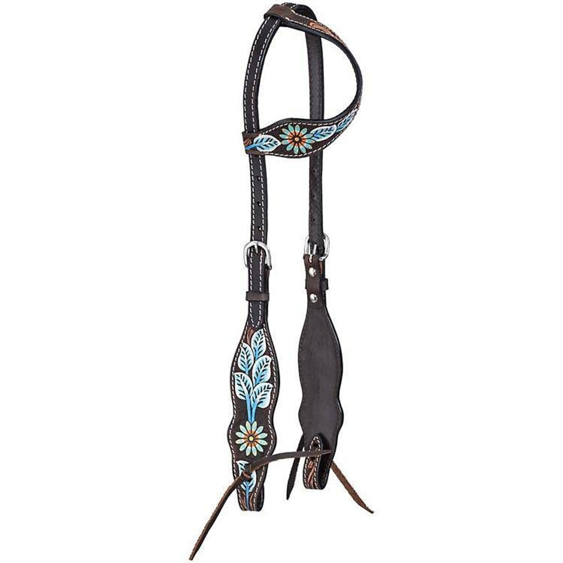 Royal King Sunflower Buckstitch Pony Breastcollar