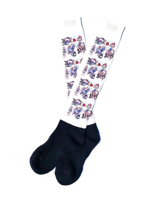 Thelwell Padded Boot Socks Adult Love
