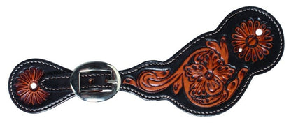 Professionals Choice Wild Rose Spur Straps