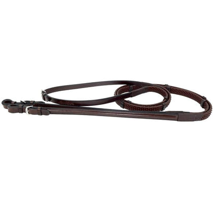 Nunn Finer Soft Grip Reins with Hand Stops 5/8" x