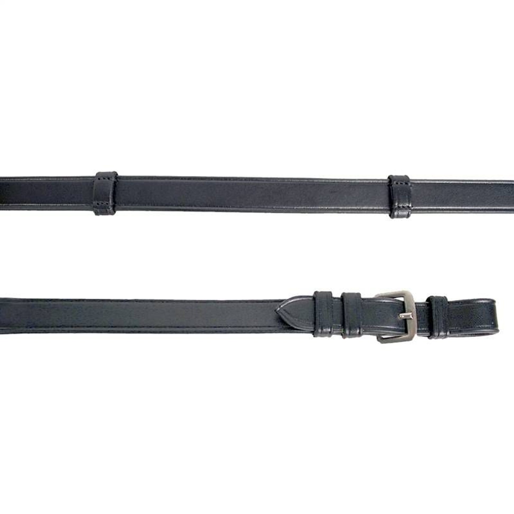 Nunn Finer Leather Dressage Reins 5/8In Black