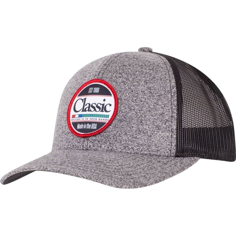 Classic Rope Snapback Ball Cap with Round Rubber P