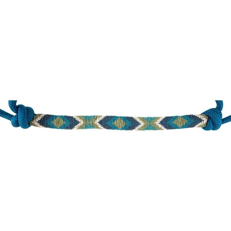 Cashel Beaded Nose Rope Halter with 9ft Lead
