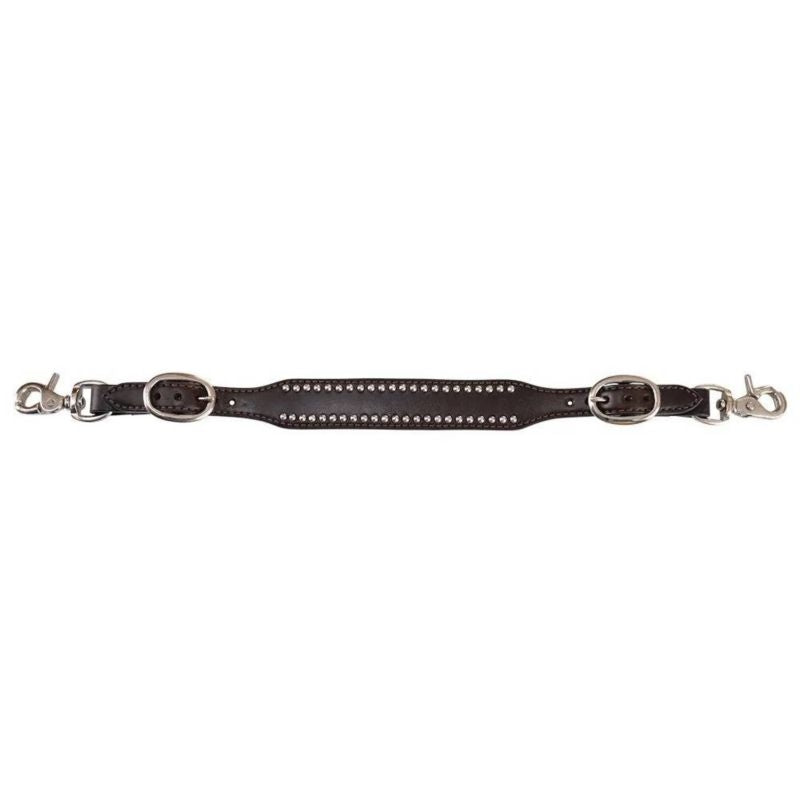Circle Y Wither Strap With Silver Spots