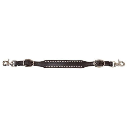 Circle Y Wither Strap With Silver Spots
