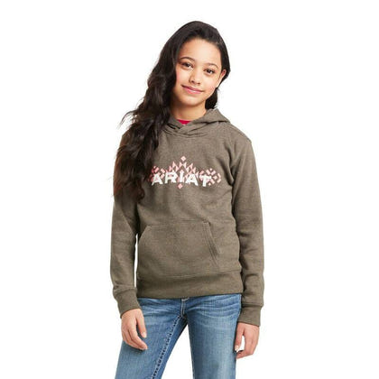Ariat Girls REAL Chest Logo Hoodie