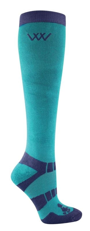 Woof Wear Bamboo Long Socks - 2 Pair LG Black