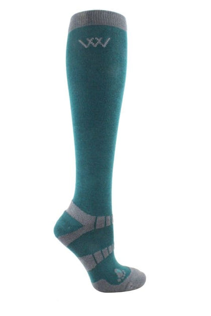 Woof Wear Bamboo Long Socks - 2 Pair LG Black