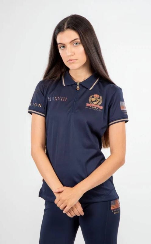 Shires Aubrion Ladies Team Tech Polo Shirt