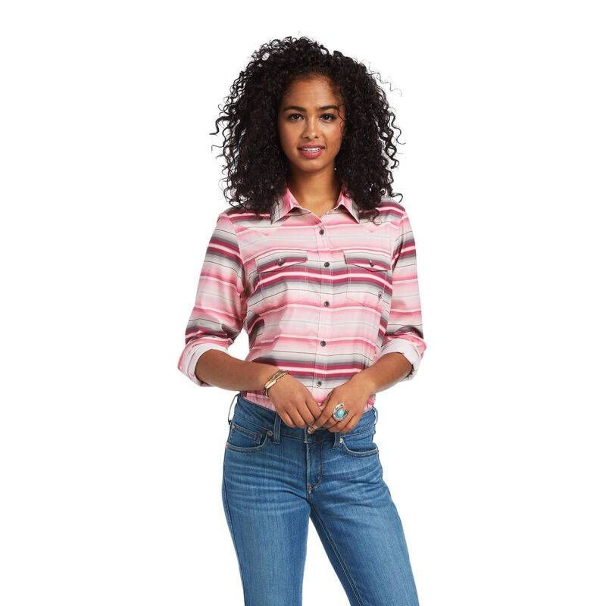 Ariat Ladies Western VentTEK Stretch Shirt