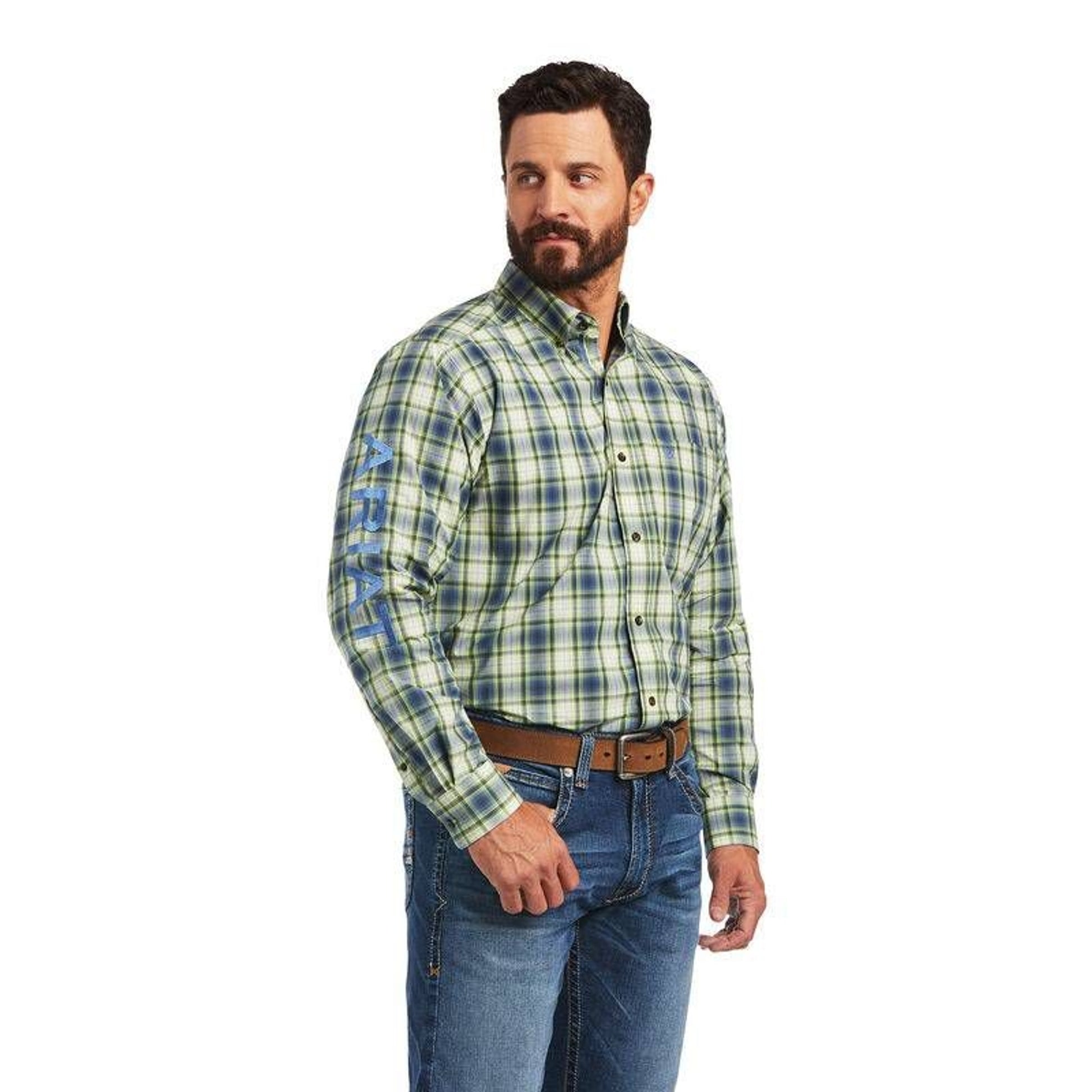 Ariat Mens Pro Series Team Maxton Classic Fit Shir