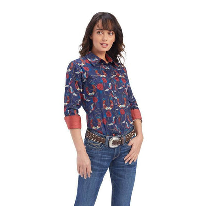 Ariat Ladies Kirby Long Sleeve Stretch Shirt