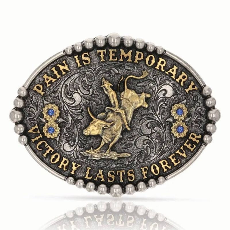 Montana Silversmiths Pain Is Temporary Bull Riding