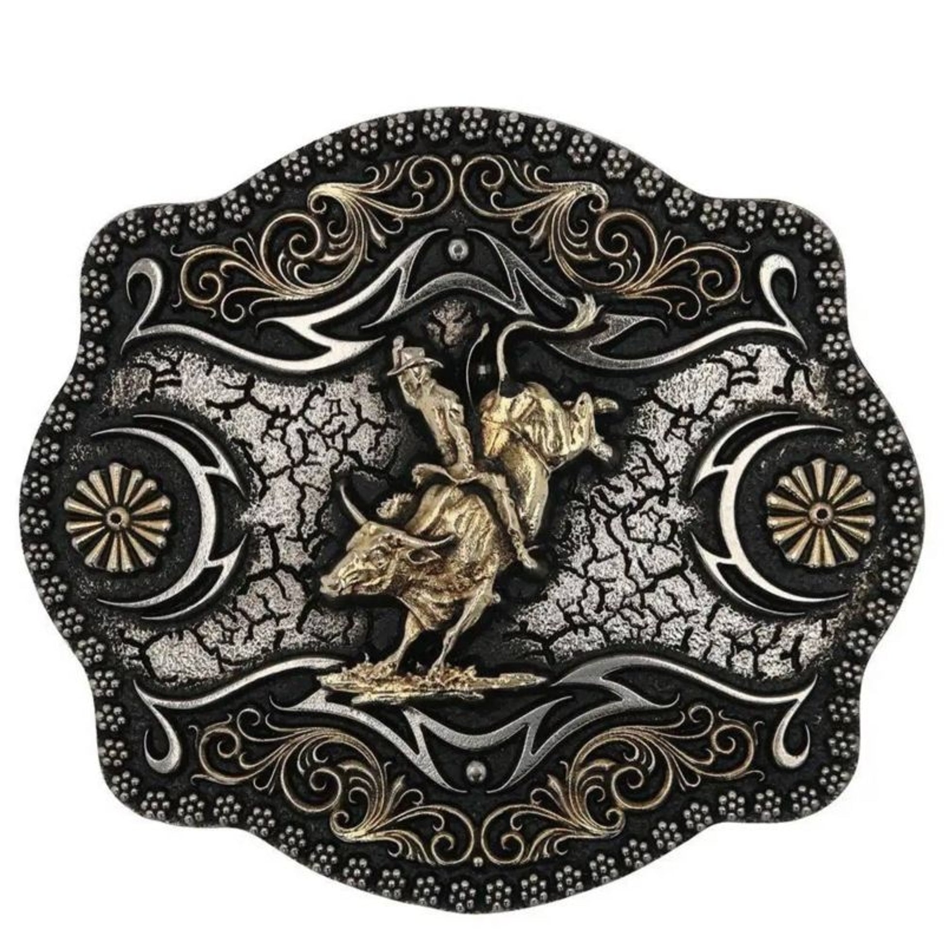 Montana Silversmiths A-Blaze Filigree Framed Bull
