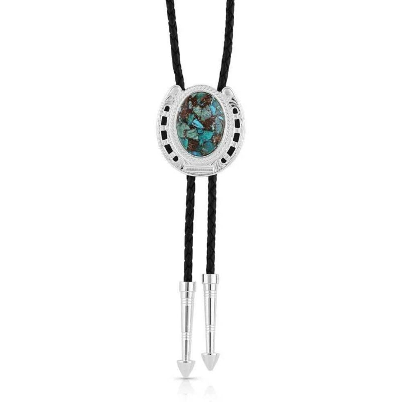 Montana Silversmiths The Pioneer's Turquoise Bolo