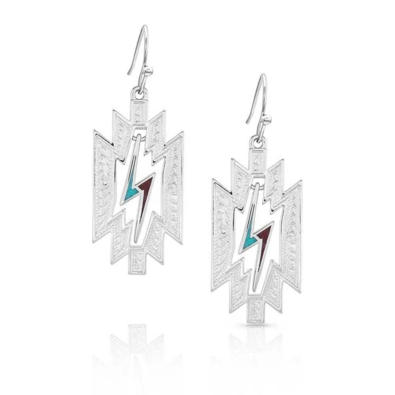 Montana Silversmiths Thunder Cloud Earrings