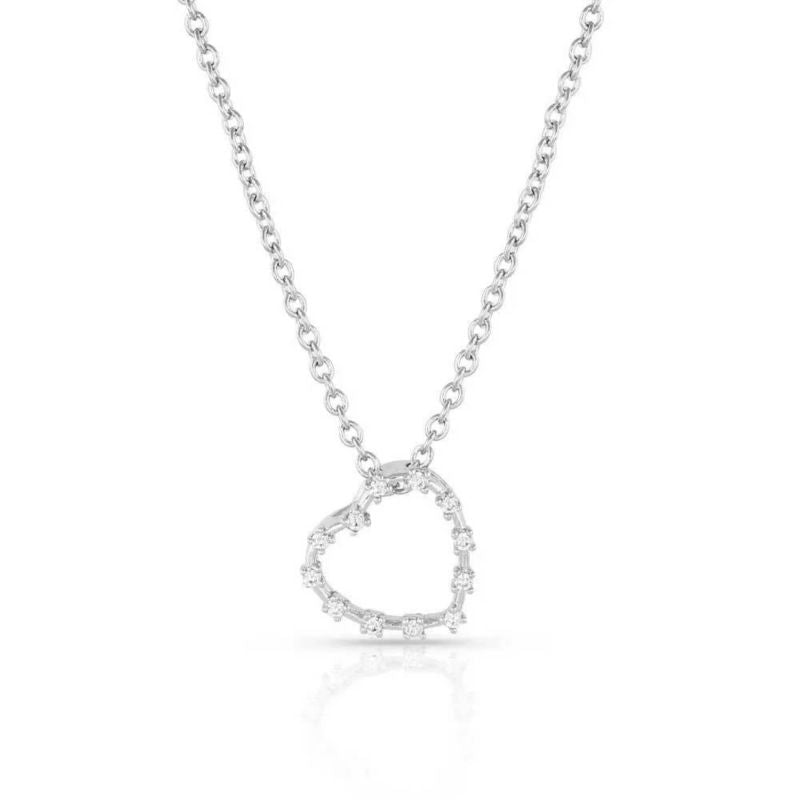 Montana Silversmiths Hanging On Heartstring Neckla